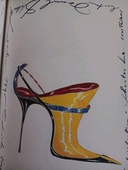 Manolo Blahník Drawings by Michael Roberts and Anna Piaggi (2003, Trade…