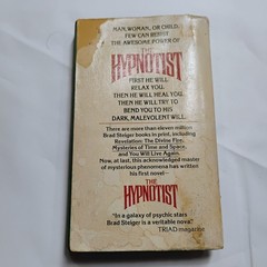 The Hypnotist by Brad Steiger – Vintage 1979 Horror Paperback First Printing