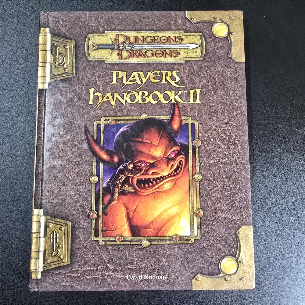 Players Handbook II (2) Dungeons & Dragons D&D 3.5 Edition Hardcover d20