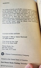 Lovely Lying Lips by Valerie Sherwood ~ Warner Books 1st Ed 1983