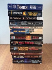 Horror Novels Lot of 12 Paperbacks (See photos for titles)