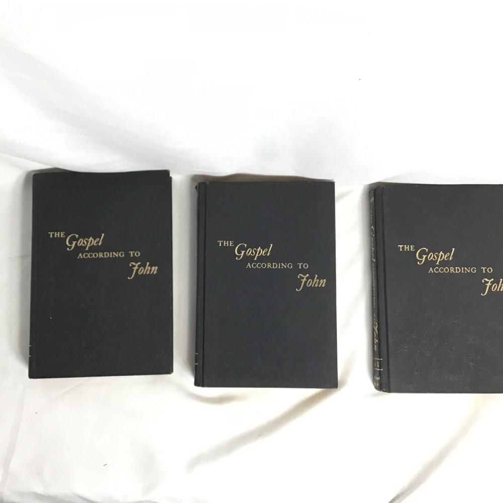 The Gospel According to John Complete 3 Volume Set OLIVER B. GREENE GOSPEL HOUR