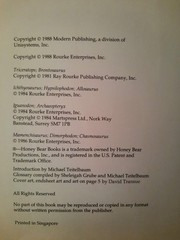 Dinosaurs of the Land, Sea and Air – 1988 Modern Publishing 237 Pages