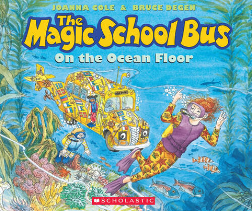 The Magic School Bus on the Ocean Floor – Paperback By Joanna Cole – VERY GOOD