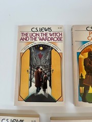 VINTAGE UNREAD 1970’s Chronicles of Narnia Box Set 1-7 C.S. Lewis Pauline Baynes