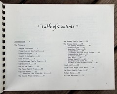 Traces of the Past 1984 Local-Family History Beaverton Washington County Oregon