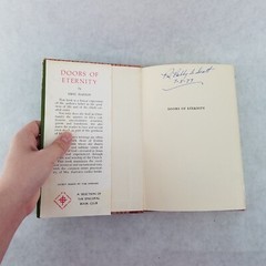 DOORS OF ETERNITY – 1965 Christian Hardcover by Sibyl Harton – NO TEXT MARKS