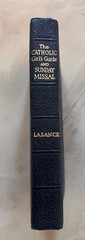 The Catholic Girl’s Guide and Sunday Missal Hardcover Lasance 1955 HC