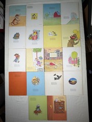 Lot 18 Vintage Sesame Street Book Club Books 1980s Kids Grover Big Bird Ernie