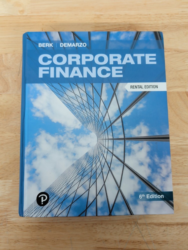 Corporate Finance 6th edition – GOOD