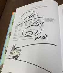 Elephant & Piggie Book Should I Share My Ice Cream? Mo Willems Signed w/ Sketch!