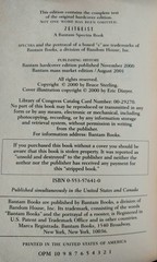 Bruce Sterling – Zeitgeist – Bantam Books First Printing 2001