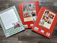 GOOSEBERRY PATCH CHRISTMAS COOKBOOKS 5, 8 and 10th anniversary LOT