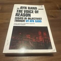 AYN RAND Lot of 5 Vintage Paperback Books January 16th Voice Of Reason VG