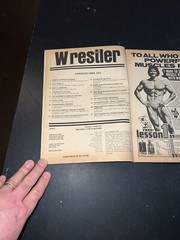 The Wrestler Magazine April 1978 Dusty Rhodes Billy Graham Cover NWA WWF WCCW