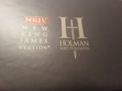 NKJV Bible Large Print Personal Reference Designer Series Natural Faith NIB