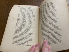 OLD ITALIAN BOOK POESIE CLASSICI ITALIANI #398 BY UGO FOSCOLO YEAR 1796