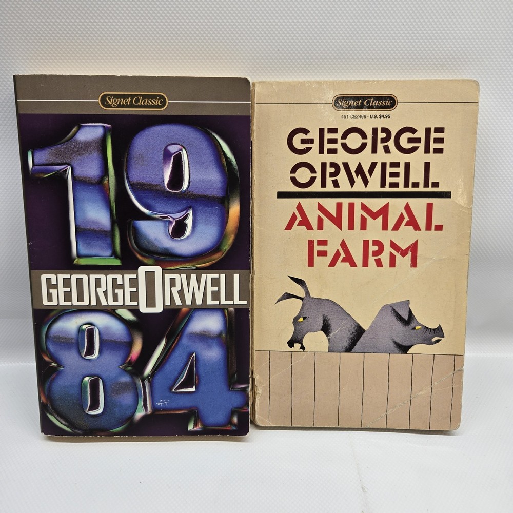 George Orwell: 1984 & Animal Farm Paperback Signet Classic
