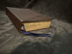 Rare Custom cepher bible Apocrypha Deuterocanonical Premium Leather Brown Enoch