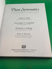 Plant Systematics A Phylogenetic Approach Hardcover Judd Campbell Kellogg CD-ROM