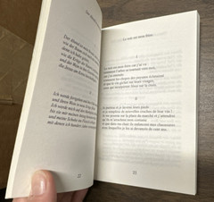 (in French & German) Sur la terre comme en enfer by Thomas Bernhard (2012/SC) LN