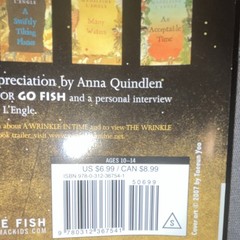 Madeleine L’Engle A Wrinkle in Time (Time Quintet) PB 2007 Square Fish Movie