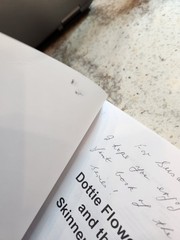 Dottie Flowers and the Skinner Gang by Sheila Gale (2011 Trade Paperback) signed