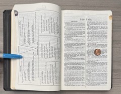 Unmarked 1971 KJV Dickson New Analytical Indexed Bible; Black Leather Thumb Tabs