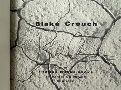 F/F ~ SIGNED Desert Places by Blake Crouch First Edition/1st Printing Hardcover