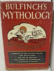 BULFINCH’S MYTHOLOGY Circa 1940s The Modern Library Hardcover w/Dust Jacket