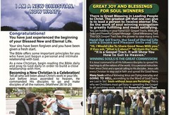 Get Ready For The RAPTURE! Pack of 32 units in 2 Covers, 16 Pages Each, POWERFUL