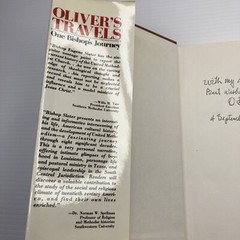 Oliver’s Travels One Bishop’s Journey Oliver Eugene Slater Signed 1988 Methodist