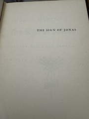 The Sign of Jonas by Thomas Merton 1953 First Edition Hardcover