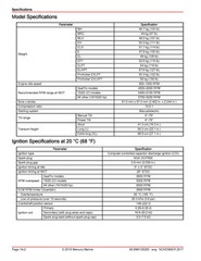 MERCURY MARINE 15 20 EFI FourStroke Outboard Service Manual 2018, FOLDOUTS