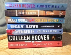 Colleen Hoover Book Lot 7 Books Ugly Love November 9 Heart Bones Layla