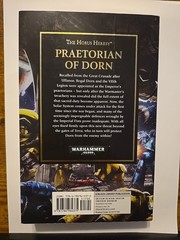 Praetorian of Dorn by John French (2017, Trade Paperback) Horus Heresy book 39
