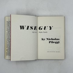 Wiseguy: Life In A Mafia Family By Nicholas Pileggi HC Dust Jacket 1st Ed/print