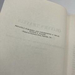 Oliver’s Travels One Bishop’s Journey Oliver Eugene Slater Signed 1988 Methodist