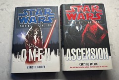 Star Wars Fate Of The Jedi Lot Of 4 Hardcover Books Omen Ascension Outcast Abyss