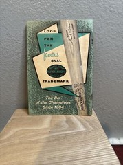 FAMOUS SLUGGER YEARBOOK, 1967, USED, 61 PAGES. VERY NICE