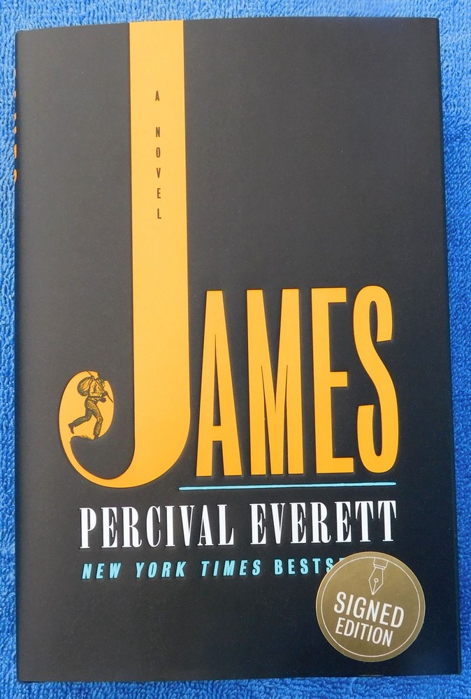 James SIGNED Percival Everett 2024 H/B 1ST/1ST Pulitzer Prize winner W/Coa NEW