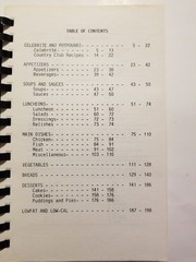 Vintage Cookbook Tasteful trasures Mount Lebanon Pa Women’s Club 198 Pages