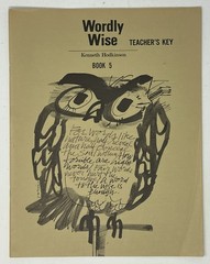 HOME SCHOOL: Wordly Wise: Book 5 by Kenneth Hodkinson – 1970 PB w/ Teacher’s Key