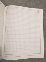 Engineering Notebook: Graph Paper Notebook for Students / Grid Format Hardback