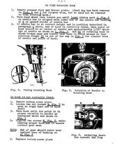SINGER 301 Sewing Machine Owners AND Adjusters Manual BUNDLE: STEEL WIRE BOUND