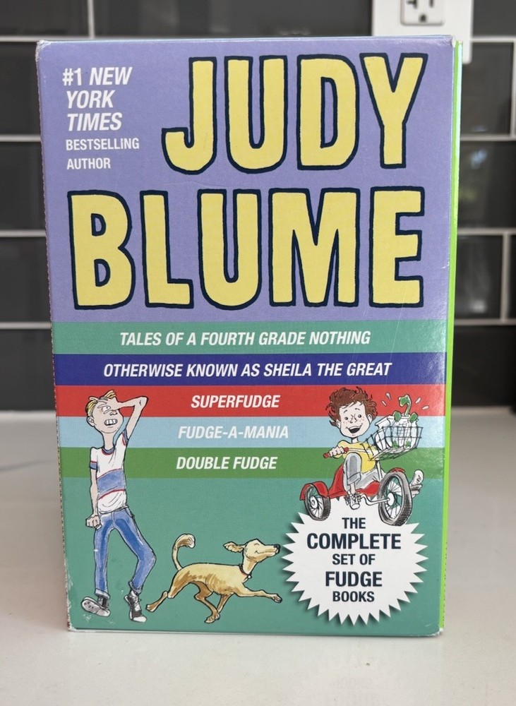 Judy Blume’s Fudge Box Set by Judy Blume (2007, Box or Slipcased / Digest…