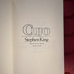Stephen King Cujo First Edition Hardcover Dust Jacket The Viking Press 1981