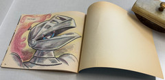 Norman The Doorman Don Freeman SIGNED drawing gifted mouse doorman VG 69 trd pbk