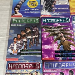 LOT of 9 ANIMORPHS: Megamorphs #1 4 6 9 13 15 16 24 Alternamorphs Books S1