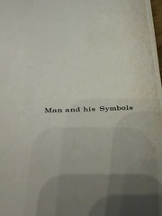 Carl G. Jung Man and His Symbols Windfall Book Doubleday 1964 HC Illus